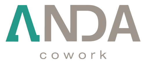 Logotipo de Anda Cowork