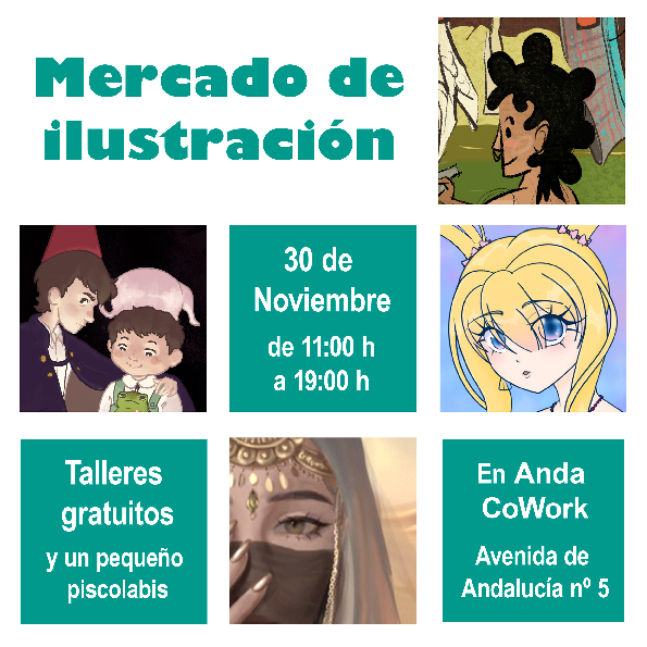 Mercado de Ilustración y Talleres